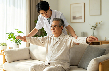 三山医伴护航，居家康复有温度